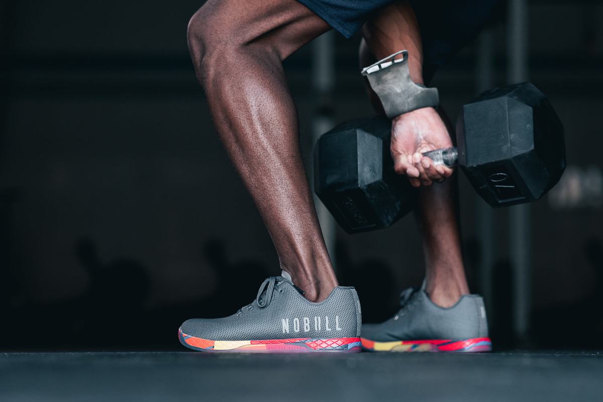 Nobull Superfabric Men's Trainers Dark Grey | Australia (PW6908)